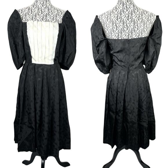 Vintage Nancy Bracoloni for Shangri La 80s Prom Dress - Picture 1 of 16